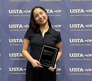 San Diego Teen Receives a Youth Leadership Tennis Award