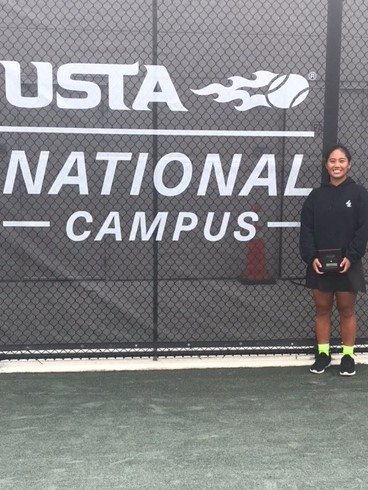 USC-Bound Cayetano Keeps Her Focus On Tennis, School