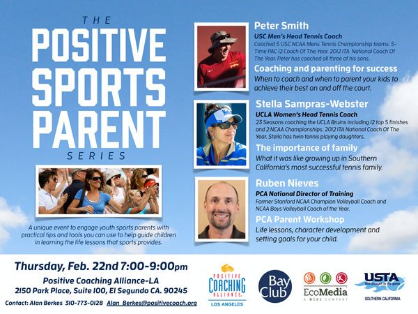 The Positive Sports Parent Series