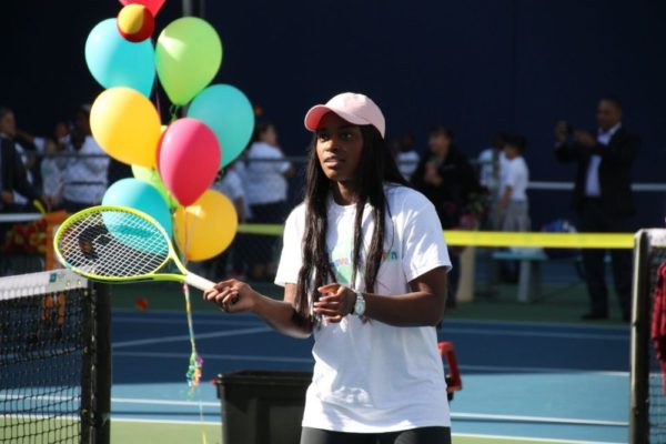 US Open Champ Sloane Stephens Hosts Net Generation Day in Compton