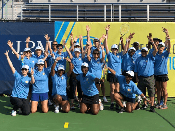 Ashe Kids Day kicked off Open with SoCal faces in crowd