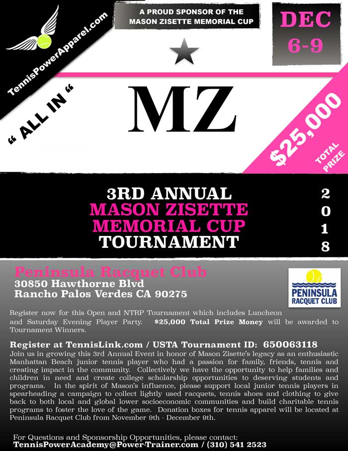 Annual Mason Zisette Memorial Cup