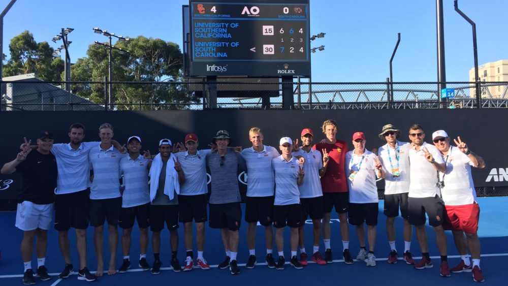 USC Opens With Wins Down Under