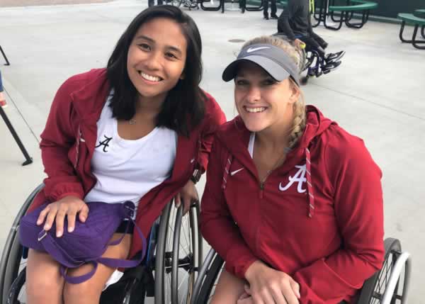 Haneke-Hopps Posts Wheelchair Tennis Win to Jumpstart her Season