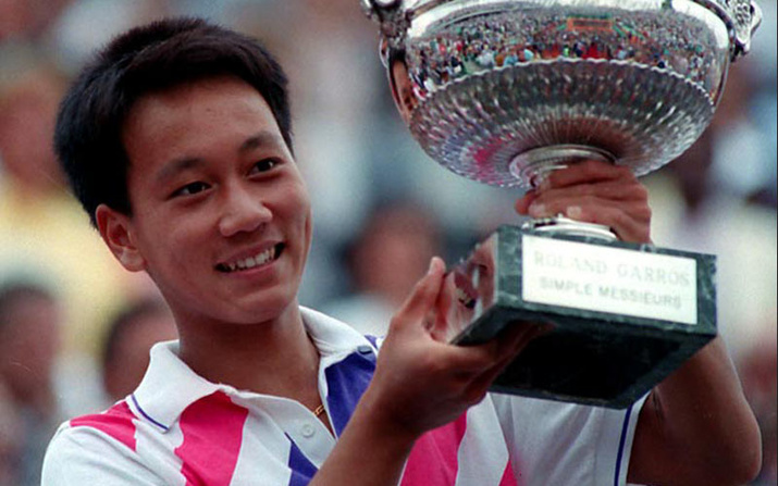 In two years, Chang went from Sectional title to French Open champion